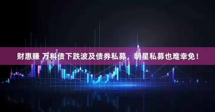 财惠赚 万科债下跌波及债券私募，明星私募也难幸免！